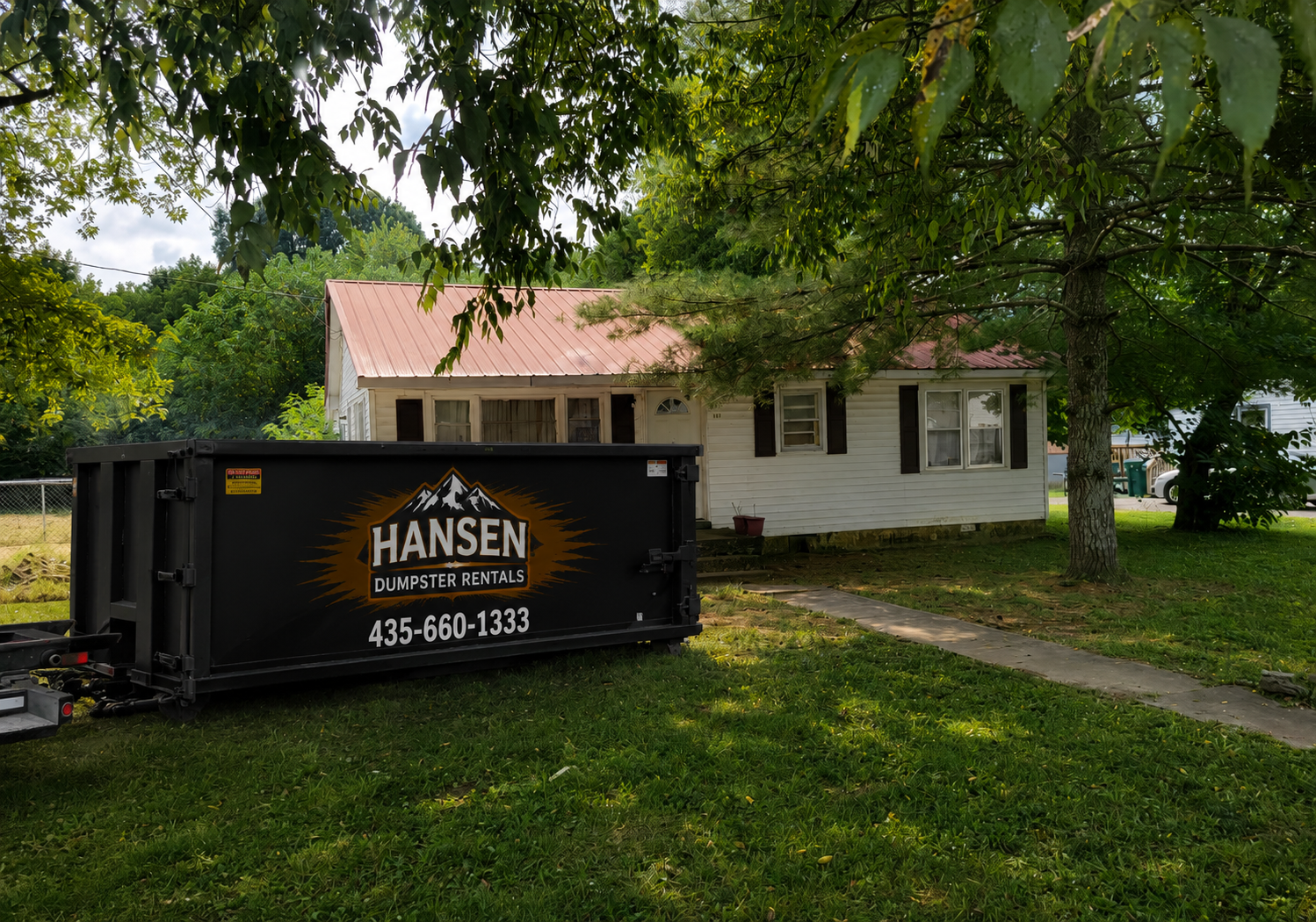 Hansen Dumpster Rentals serving Tooele, Tooele County