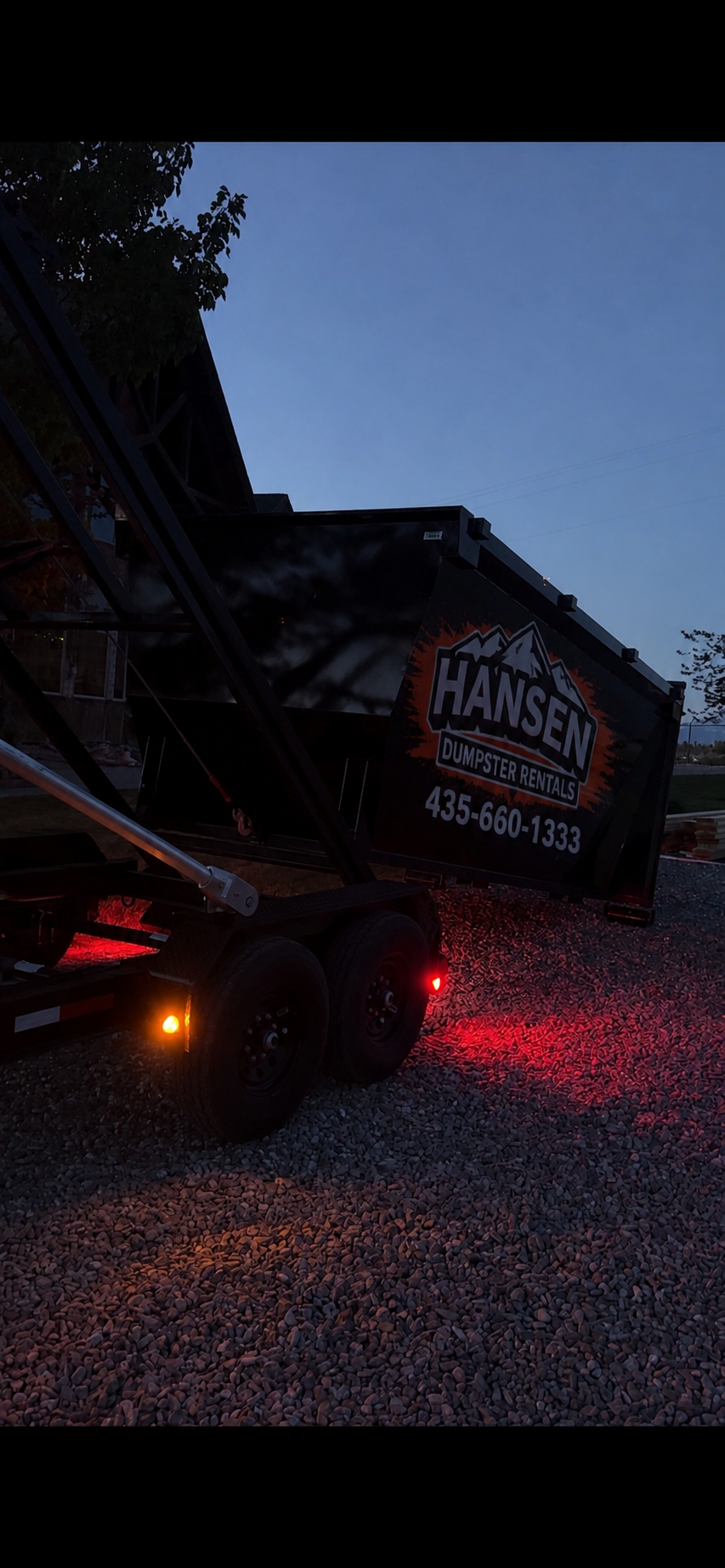 Hansen Dumpster Rentals serving Provo, Utah County