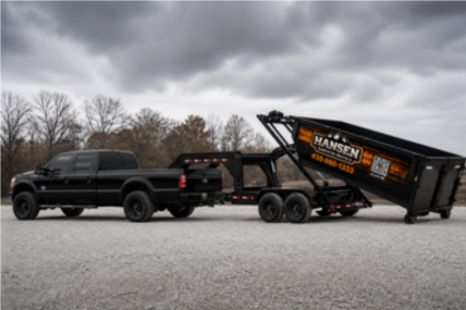 Hansen Dumpster Rentals serving Santaquin, Utah County